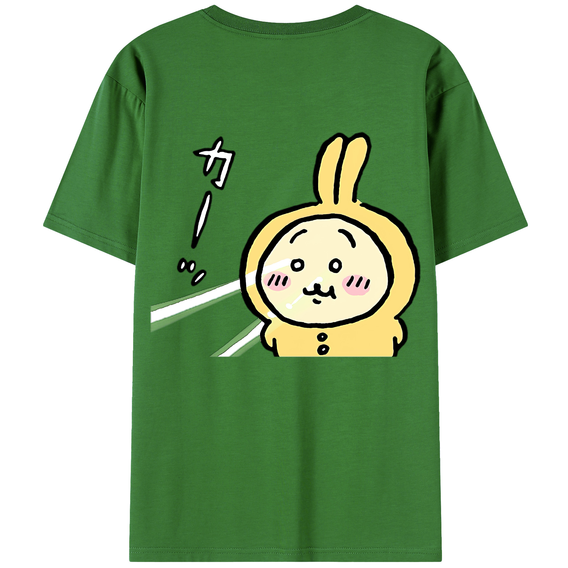 （画像用） ちいかわ うさぎ Chii-kawa usagi レディース半袖Tシャツ(バックプリント)